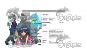 gorillaz тема для контакта