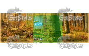 Лесной Пейзаж тема для контакта