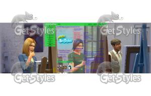 Sims4 тема для контакта