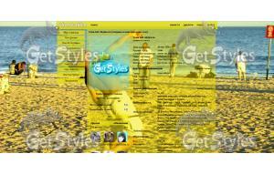 пляж , люди тема для контакта