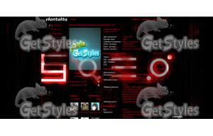 30 Seconds To Mars глифы тема для контакта