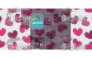 Сердечки тема для контакта