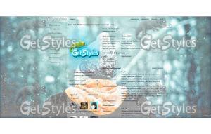 winter тема для контакта