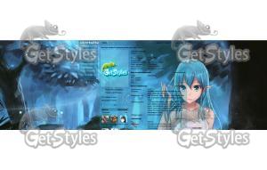 ANIMEPICTURES тема для контакта