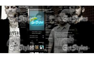 Linkinpark_8 тема для контакта