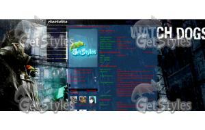 Watch DOGS тема для контакта