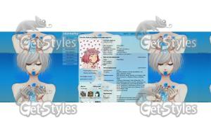   Girl eats leaves :D тема для контакта