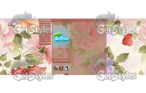 flower тема для контакта