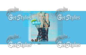 Britney Spears тема для контакта