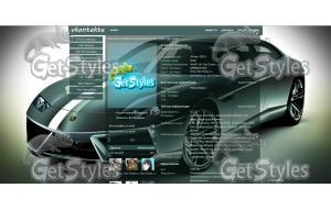 Lamborgini тема для контакта