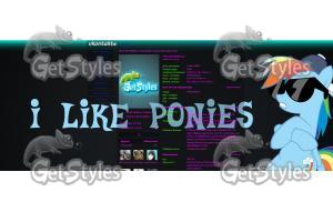 ОпаРадуга тема для контакта