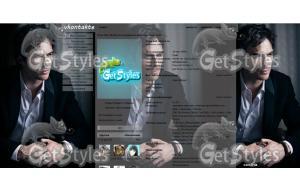 Йен Сомерхолдер тема для контакта