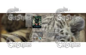 Тигр тема для контакта