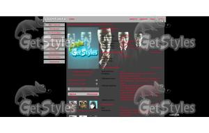 гай фокс тема для контакта