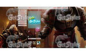 warhammer40000 тема для контакта