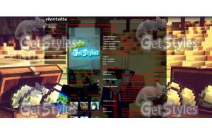 minecraft тема для контакта