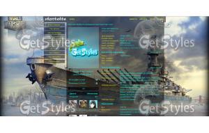 World of Warships тема для контакта