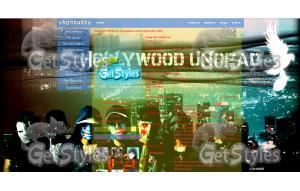 Hollywood Umdead тема для контакта