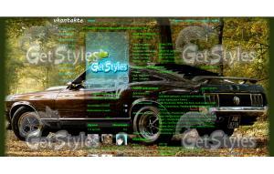 Mustang тема для контакта