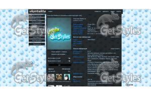 cheerful drops тема для контакта