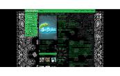 Black bandand and green c