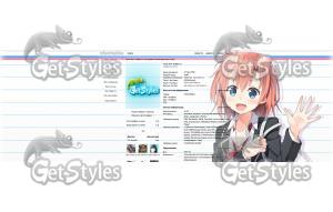 yuigahama_yui тема для контакта
