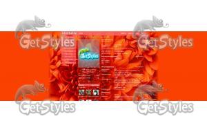 Хризантема тема для контакта