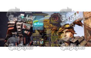 Borderlands 2 тема для контакта