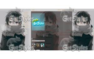 аниме Sword art online тема для контакта