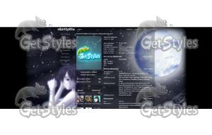 Moon тема для контакта