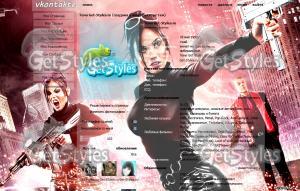 saints_row_the_third_gang тема для контакта