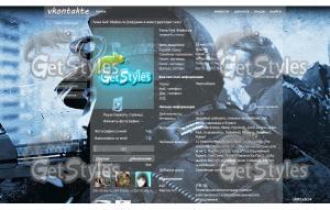 CS GO тема для контакта