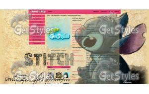 stitch тема для контакта