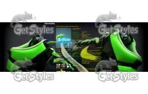 Nike Air тема для контакта