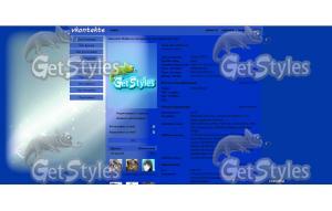 bluemagicvectorbackground тема для контакта