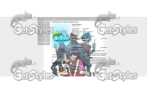 gorillaz тема для контакта