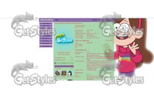 mabel_pines_by_sircinnamo тема для контакта