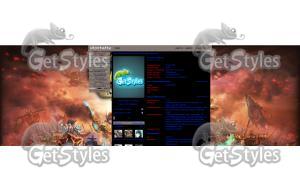 World of Warcraft тема для контакта