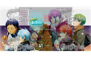 Kuroko no Basuke Баскетбо тема для контакта