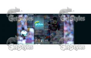 Messi10 тема для контакта