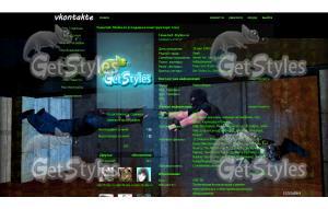 Counter Strike тема для контакта
