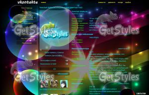 Abstract Background тема для контакта