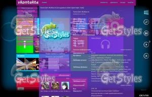 Get_Win8_Style тема для контакта