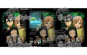 sword art online тема для контакта