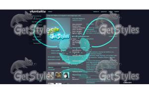 Deadmau5 тема для контакта