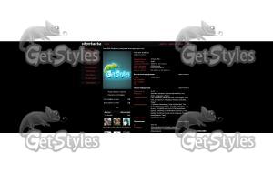 Blackred тема для контакта