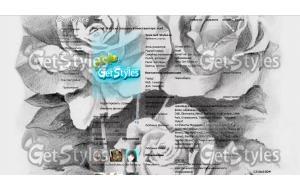 rosesdrawing тема для контакта
