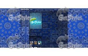 bluebandana тема для контакта