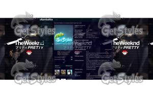 TheWeeknd тема для контакта