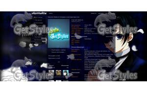Ciel Phantomhive тема для контакта